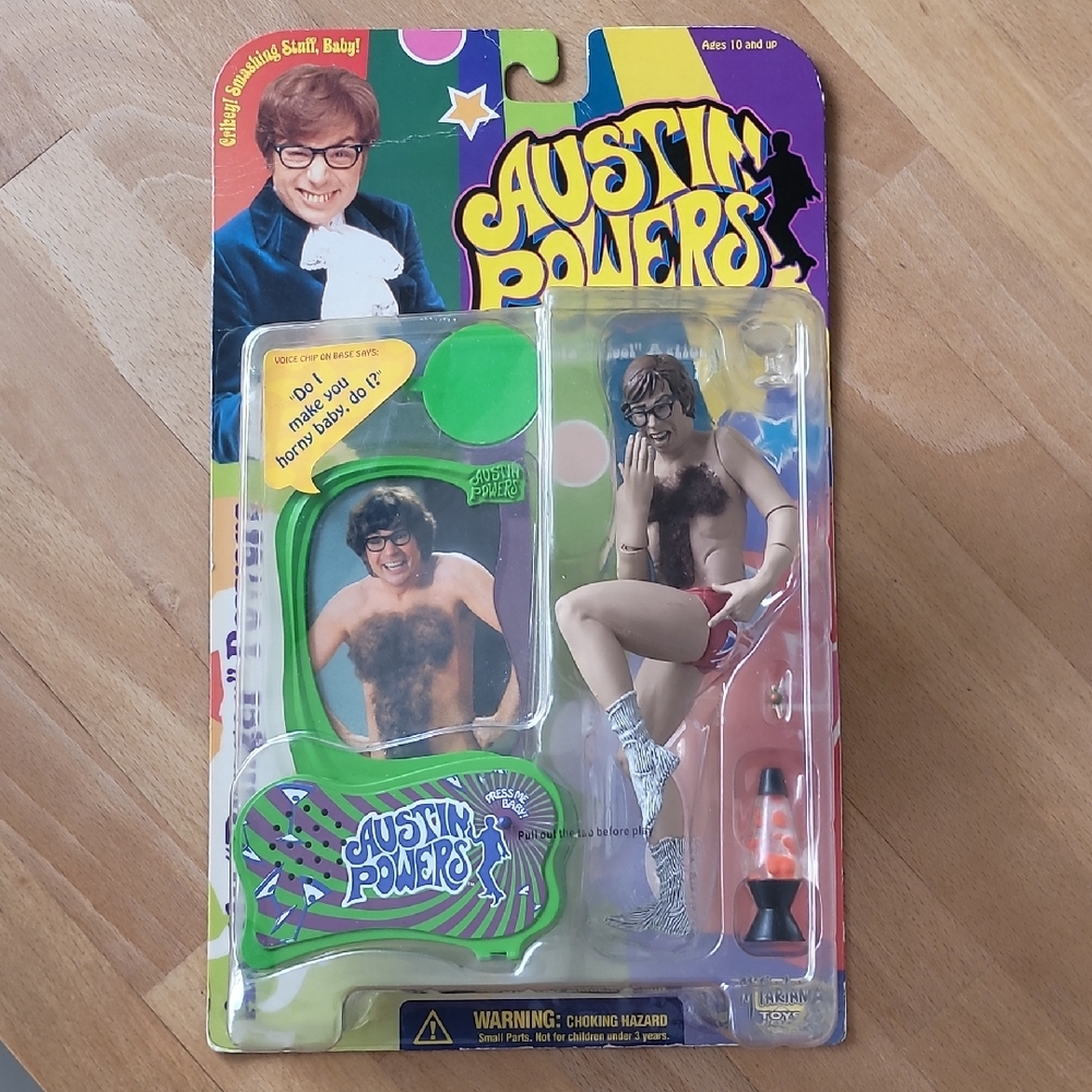 Austin Powers Action Figure with Accessories